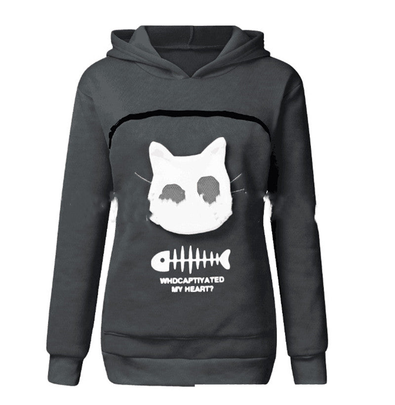 Hoodie com Bolso para Gato/Cão Pequeno