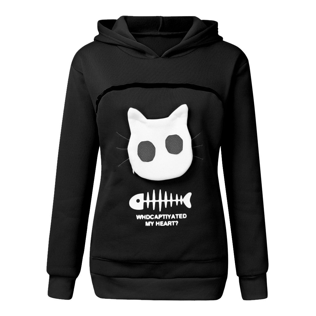 Hoodie com Bolso para Gato/Cão Pequeno