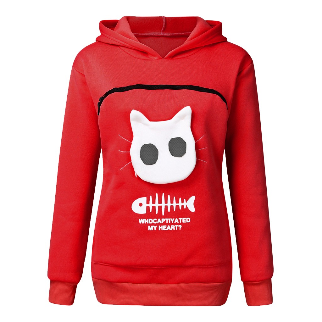 Hoodie com Bolso para Gato/Cão Pequeno