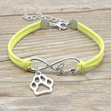 Pulseira/Coleira Infinito Amor Pet