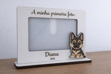 Moldura Primeira Foto Cão