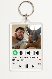 Porta-Chaves Spotify Personalizado Foto
