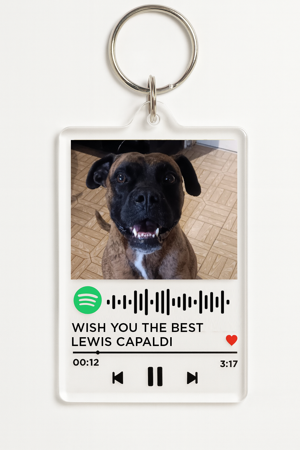 Porta-Chaves Spotify Personalizado Foto