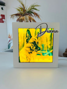 Candeeiro personalizado - Moldura