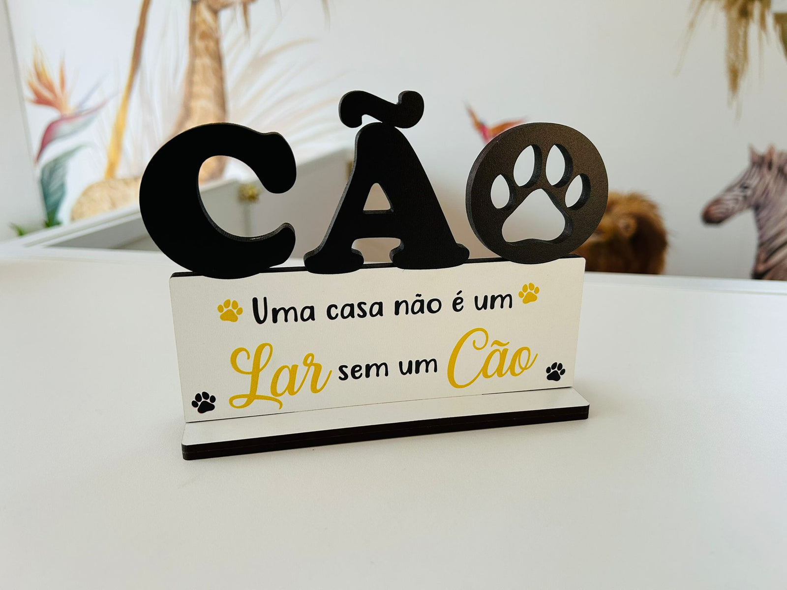 Peça Decorativa "LAR"