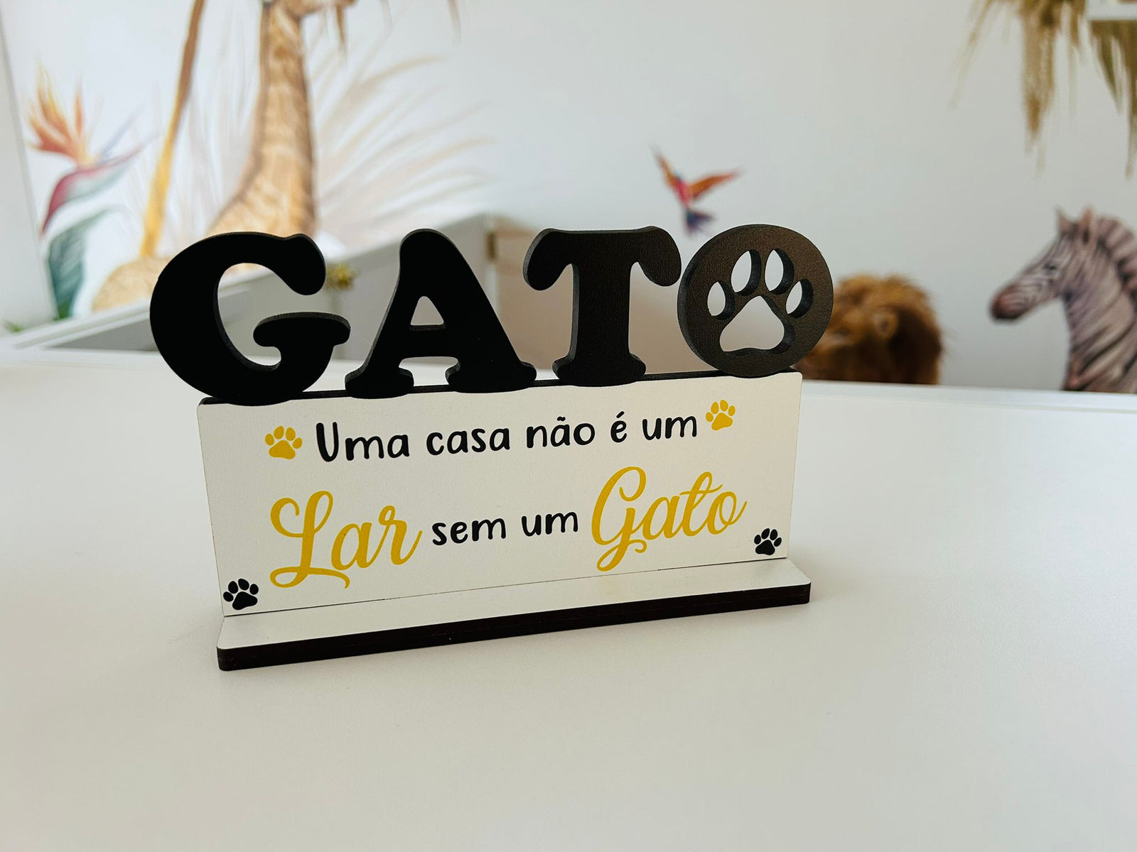 Peça Decorativa "LAR"