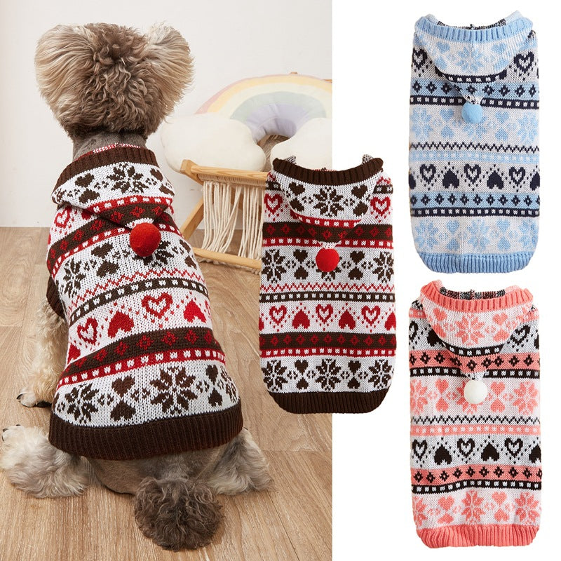 Camisola Tricot Inverno para Cão